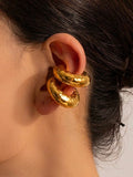 Textured Duo Chunky Earcuff Combo