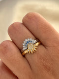 Solar Luna Couple Rings