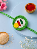 Nazar Battu Crochet Rakhi