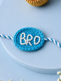 Bro Code Crochet Rakhi