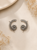 Ardhachandra Oxidised Earcuff