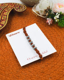 Silver Rudraksh Rakhi