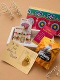 Kundan Watch Rakhi Hamper