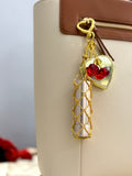 Sweetheart Cherry Bag Charm