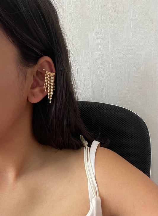 Tassel Tales Earcuff
