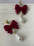 Sweet Bow Drop Earrings