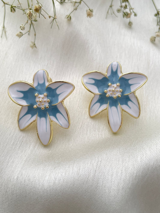 Sky Petal Earrings