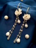 Pearl Flora Earrings