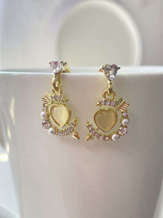 Chic Arrow Heart Earrings