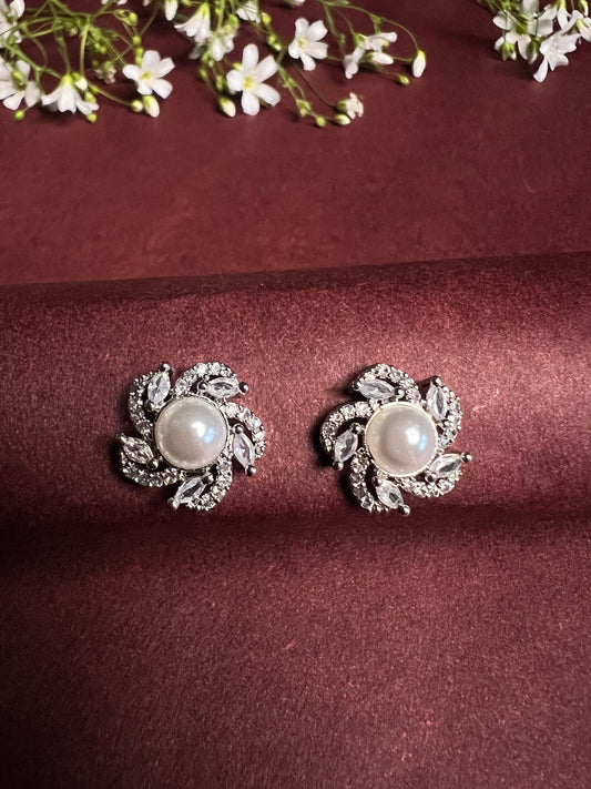 Gemstone Petals AD Studs