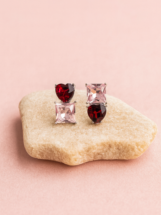 Heart Candy Clash Earrings