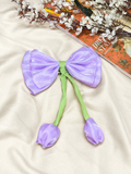 Tulip Bow Hair Clip
