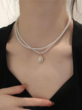 Pearl Double Layered Chain