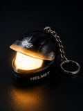 Night Rider Helmet Keychain