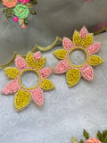 Falak Ka Phool Beaded Earrings