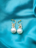 Glowing Globe Pearl Earrings
