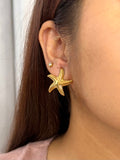 Golden Starry Studs