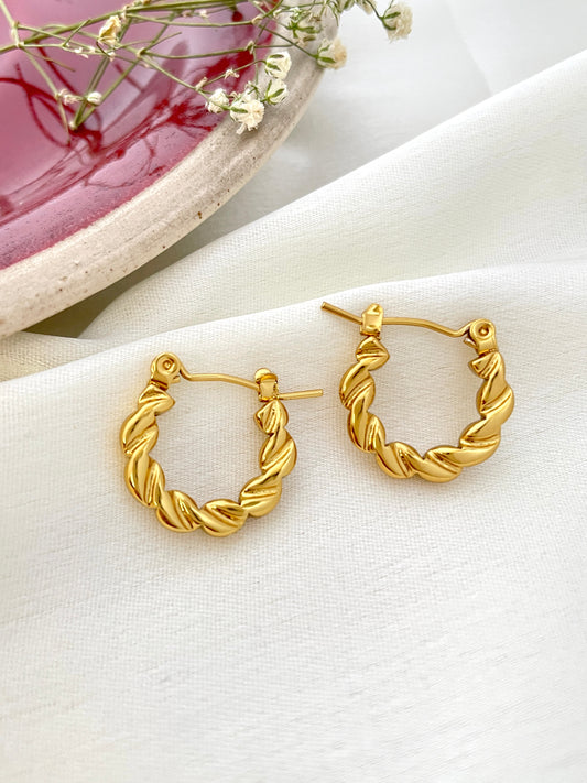 Regal Elegance Hoops