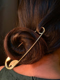 Safety Pin Hair Clip