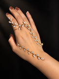 Crystal Vine Palm Cuff