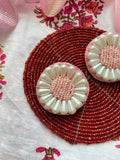 Phool Stud Beaded Earrings