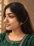 Pushp Ghungroo Nose Chain