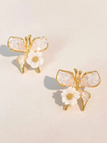 Golden Flutter Earrings
