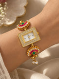 Shahi Chand Kundan Bracelet Watch