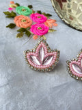 Deep Beaded Earrings