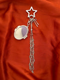Cosmic Mirror Bag Charm