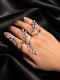 Aura Bloom Finger Ring