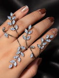 Aura Bloom Finger Ring
