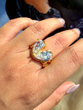 Twin Heart Ring