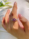 Violet Crush Ring