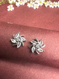 Diamond Floral AD Studs