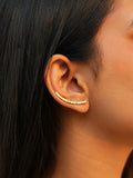 Radiant Vines Ear Climbers