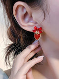 Romantic Bow Drop Earrings