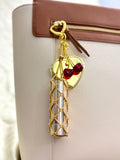 Sweetheart Cherry Bag Charm