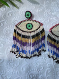 Jhilmil Tassel Beaded Earrings