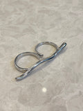 Wavelength Silver Ring