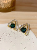 Mystic Emerald Earrings