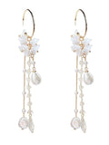 Pearl Flora Earrings