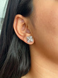 Diamond Blossom AD Studs