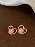 Peachy Love Studs