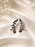 Bagicha Bloom Oxidised Earcuff