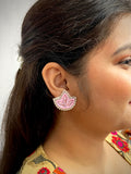 Deep Beaded Earrings