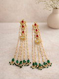 Zarqiya Pearl Drops Earrings