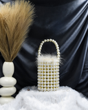 पर्ल सिम्फनी फेदर बैग