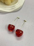Resin Cherry Earrings