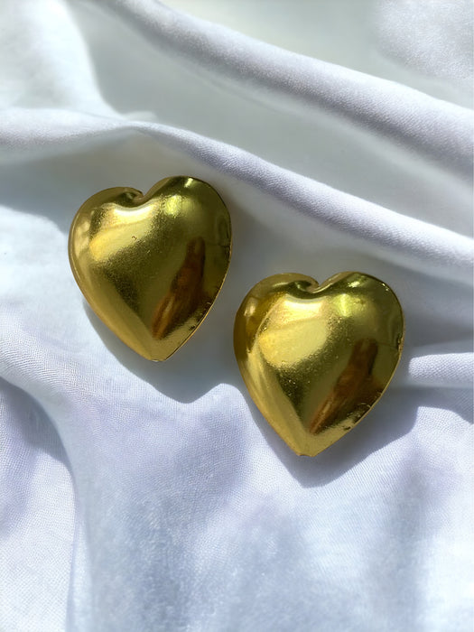 Chunky Heart Earrings